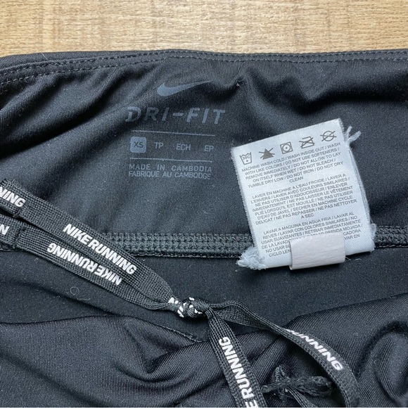 Nike Dri-Fit Leggings Black Size XS - Picture 8 of 11